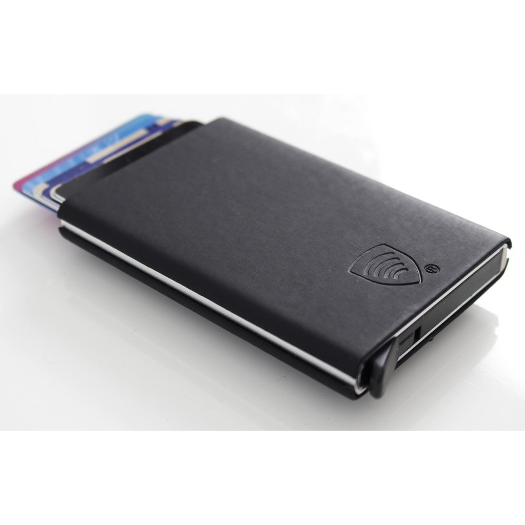 Aluminium RFID Blocking Credit Card Wallet with Pop Up Card Ejector