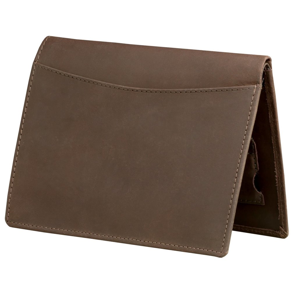 RFID shielding travel black wallet for your contactless documents