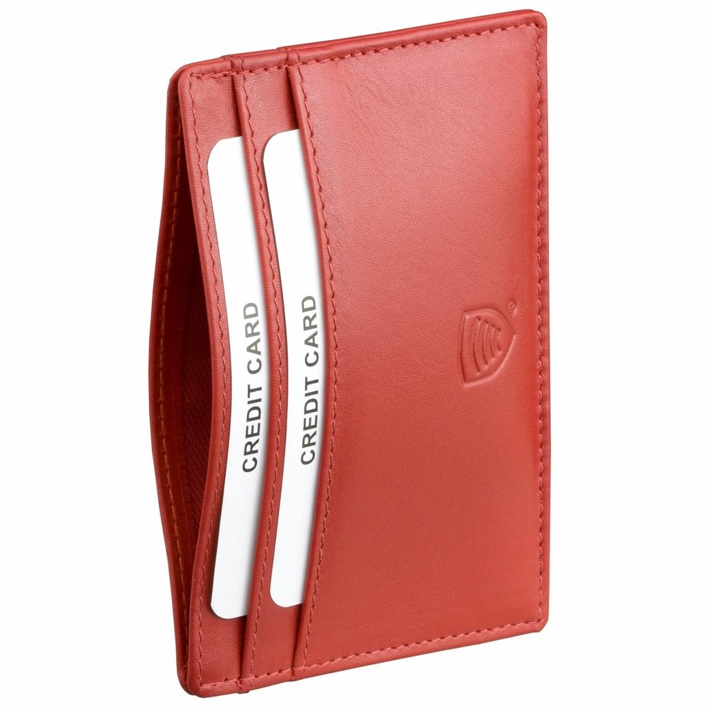 RFID Blocking Exclusive Handmade Genuine Leather Credit Card Holder