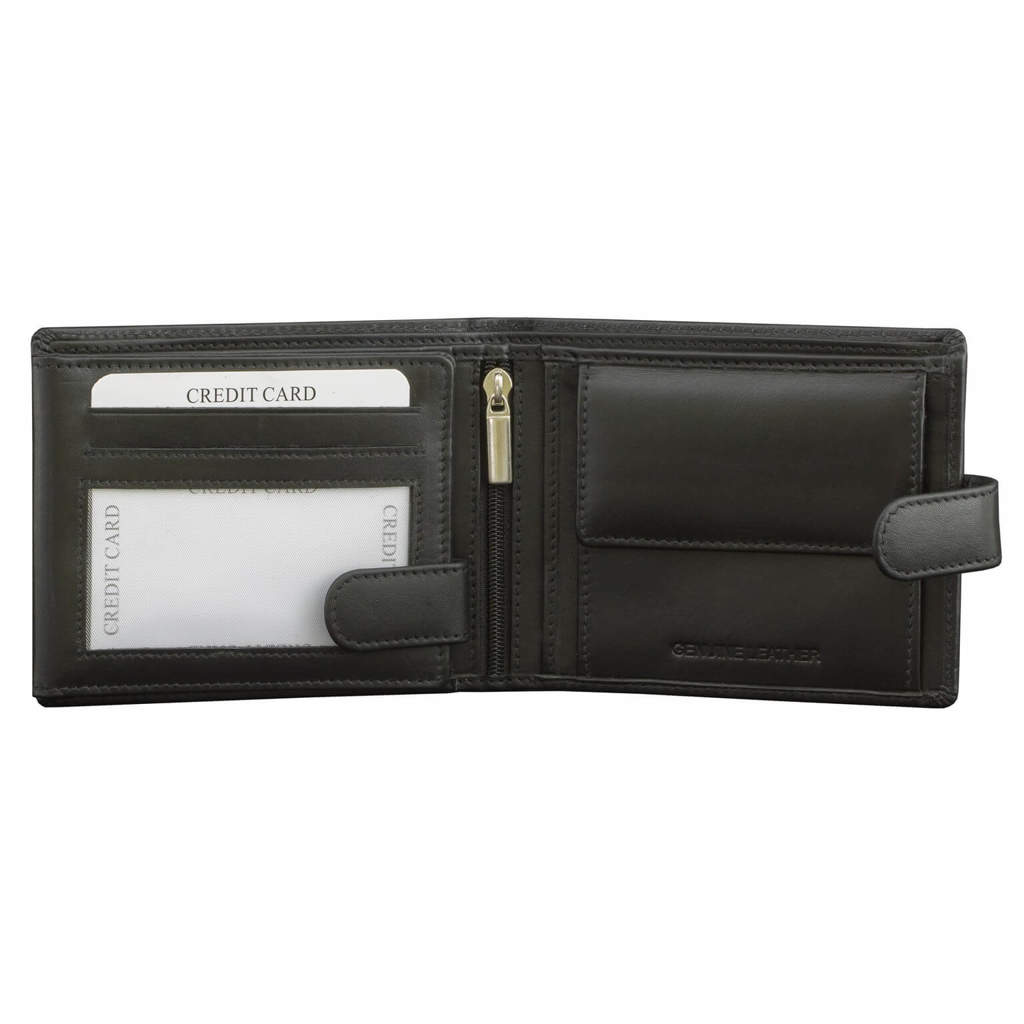 Leather Rfid Blocking Wallets For Travel IUCN Water