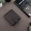 4 Card RFID Wallet with Zipped Note Section 