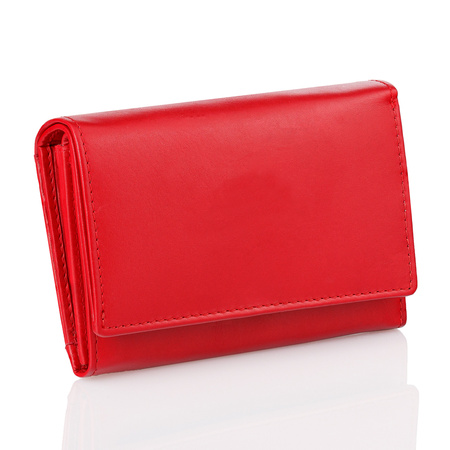 Small RFID Ladies Wallet (Red)