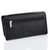 Large RFID Ladies Purse with Coin Pocket (Black)