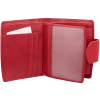 Ladies RFID Wallet with Coin Pocket (Red)