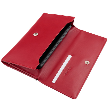 Large Continental RFID Wallet with Mobile Section