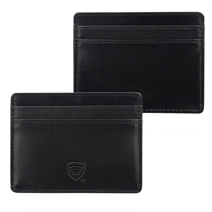 RFID Card Holder - 4 Card Slots - Note Section - SLIM