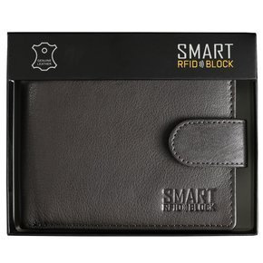 4 Card RFID Wallet with Zipped Note Section