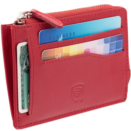 Zipped Coin and 4 Card Holder