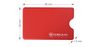 Hard Plastic RFID Blocking Card Sleeve (Red)