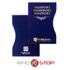 Koruma Biometric Passport Protector (Navy Blue)