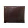 RFID Blocking mens made of Italian Genuine Leather (Brown)