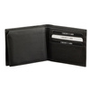 RFID Blocking mens genuine leather shielded billfold wallet