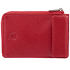 Faraday Pouch - Car Key Signal Blocker - RED Pebble Leather