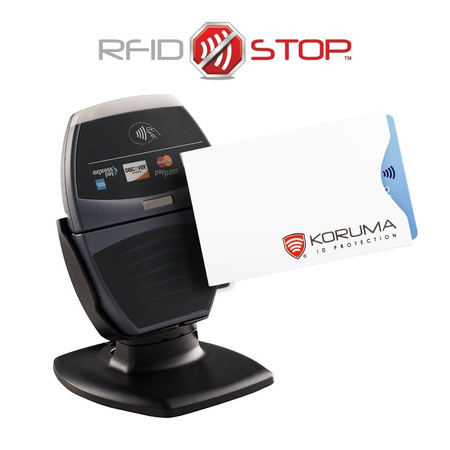 RFID Blocking contactless card protector (vertical)