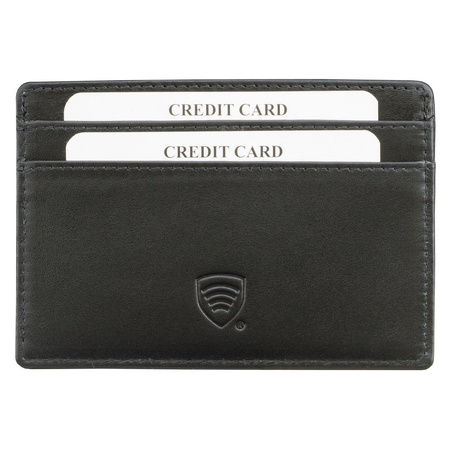 RFID Card Holder - 4 Card Slots - Note Section - SLIM