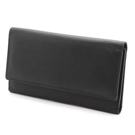 Two colours RFID blocking ladies wallet