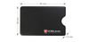 Hard Plastic RFID Blocking Card Sleeve (Black)