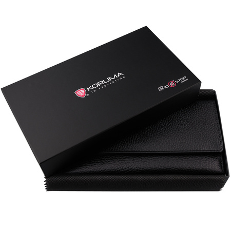 Large Continental RFID Wallet with Mobile Section