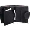 Ladies RFID Wallet with Coin Pocket (Black)