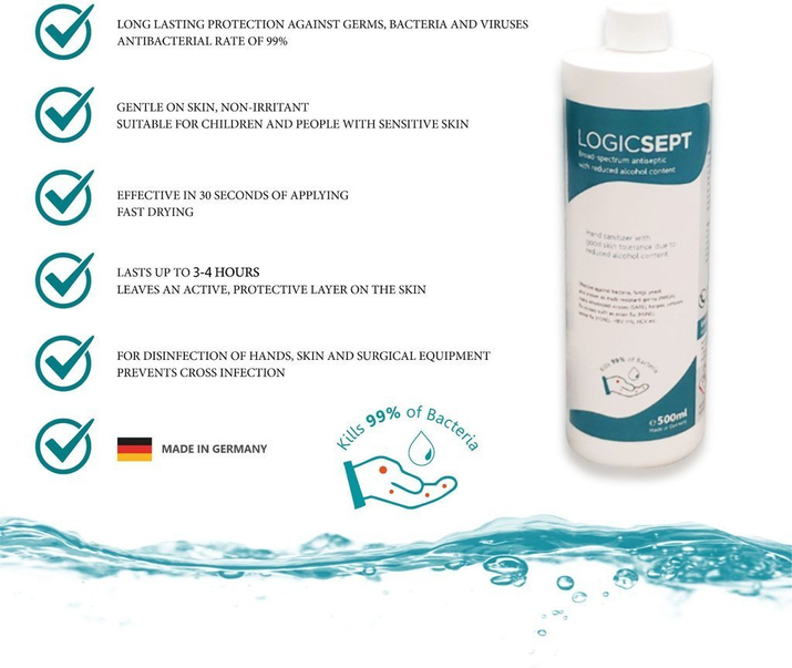 LOGICSEPT - Highly Effective Hand Sanitizer