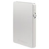 Aluminium RFID Blocking Credit Card Holder with Card Ejector (Silver)