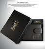 4 Card RFID Wallet with Zipped Note Section 