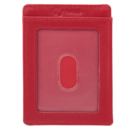 RFID Card Holder - 4 Card Slots - Note Section - ID Window - SLIM