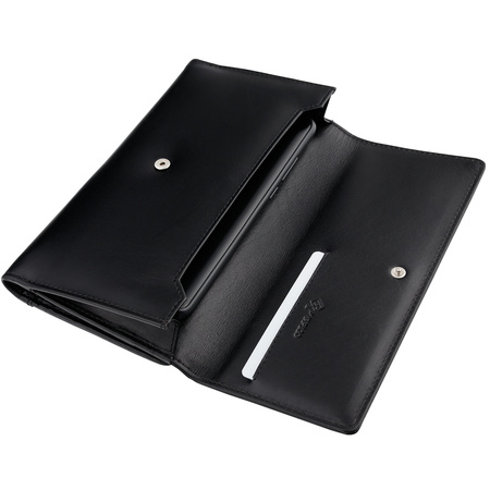 Large Continental RFID Wallet with Mobile Section