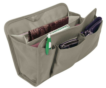 RFID blocking ladies purse organizer (Grey)