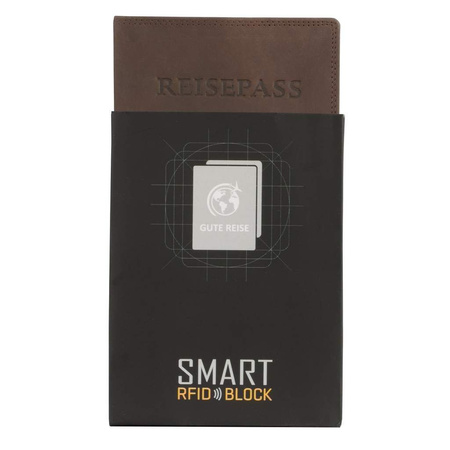 Travel - German Passport Cover - RFID Protected