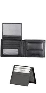 6-10 Card RFID Wallet with Removable Card Holder 