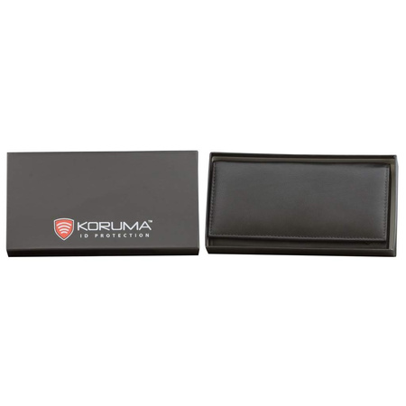 Large Flap-Over RFID Wallet 