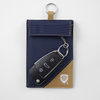 Signal blocker pouch for keyless entry car fob 