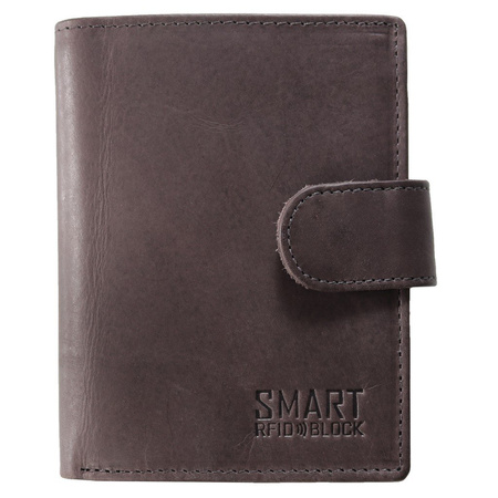 Personalised Leather RFID Wallet - Blind Embossed - Silver/Gold Engraved 