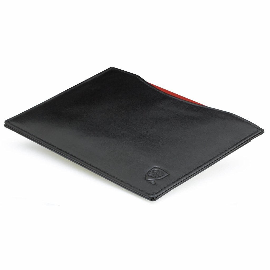 Koruma leather passport cover with RFID Protection