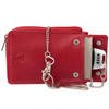 Faraday Pouch - Car Key Signal Blocker - RED Pebble Leather