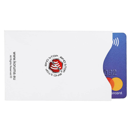 RFID Blocking contactless card protector (vertical)