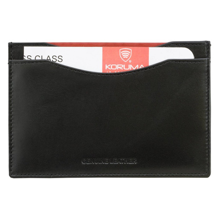 Leather Passport Cover with Extra Slip Pocket 