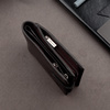 4 Card RFID Wallet with Zipped Note Section 