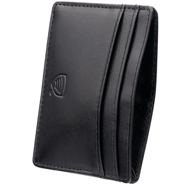 RFID Card Holder - 4 Card Slots - Note Section - SLIM