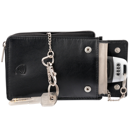 Car key fob pouch with keyless entry protection 