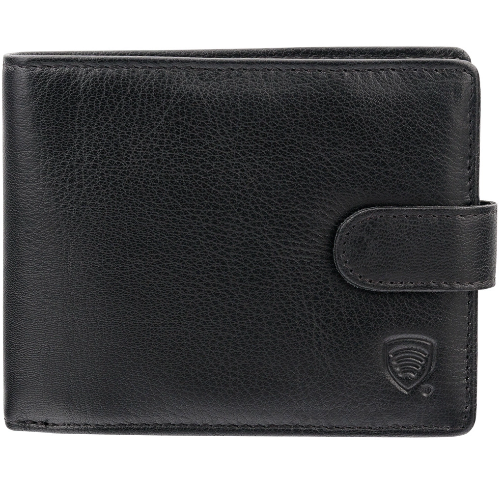 Men's Leather Wallet RFID Protection