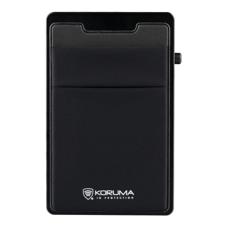 Aluminium RFID Blocking Credit Card Holder with Card Ejector (Black)