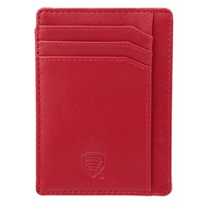 RFID Card Holder - 4 Card Slots - Note Section - ID Window - SLIM