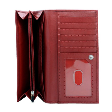 Large Flap-Over RFID Wallet 