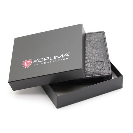 6 Card RFID Wallet with External Coin Pocket