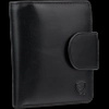 Ladies RFID Wallet with Coin Pocket (Black)