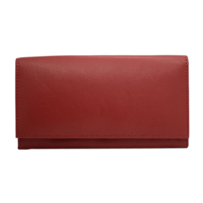 Large Flap-Over RFID Wallet 